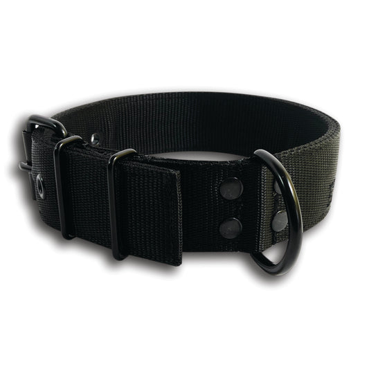 Collare Viper Nero 4cm