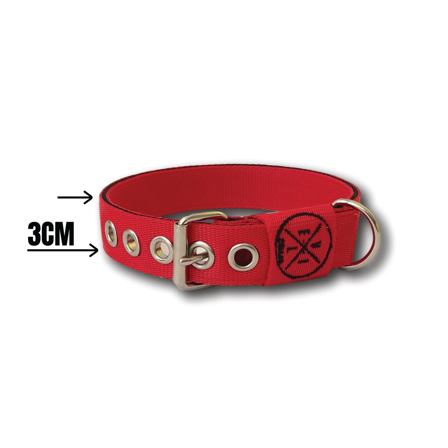 Collare Personalizzato 3cm di larghezza
